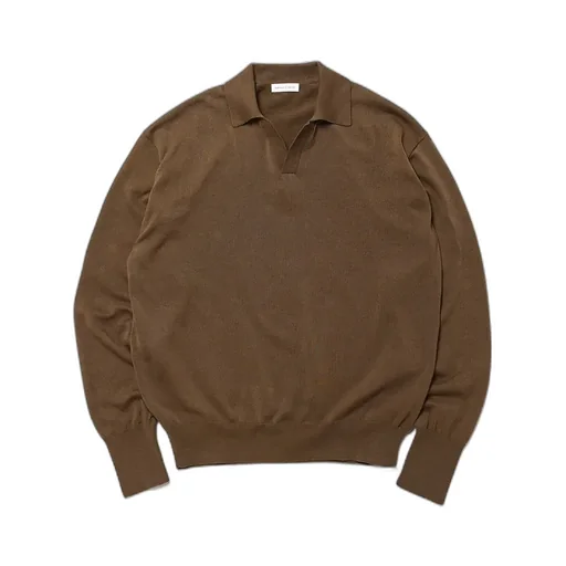 Cotton Knit Skipper Shirt