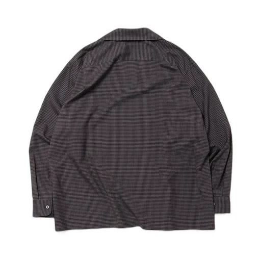 Summer Wool Open Collar Shirt