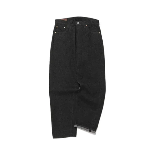 5P Zipper Front Denim Pants