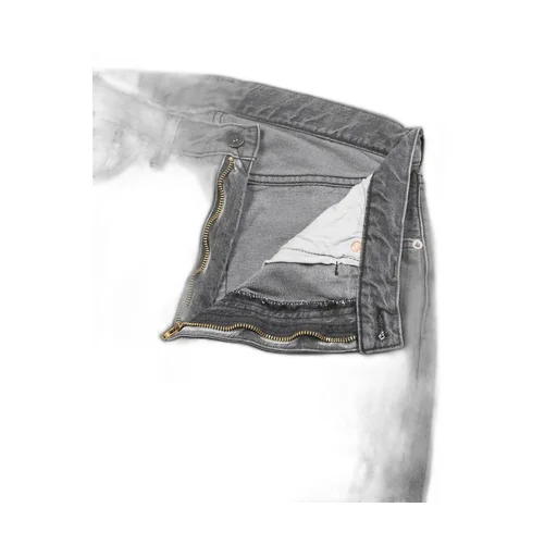 5P Zipper Front Denim Pants