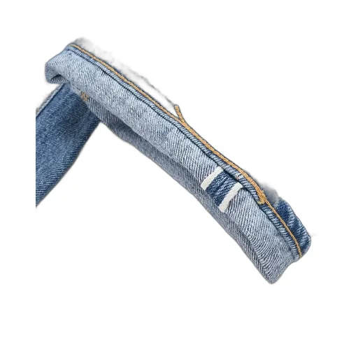 5P Zipper Front Denim Pants