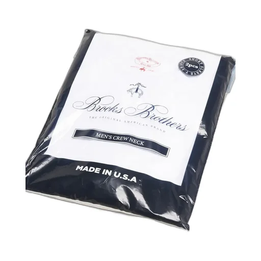 Cotton 2-Pack Crew Neck T Shirt Made In Usa