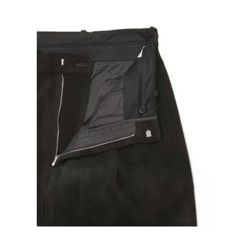 Cotton Velour Wide Trousers