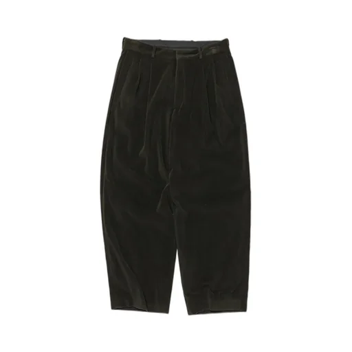 Cotton Velour Wide Trousers