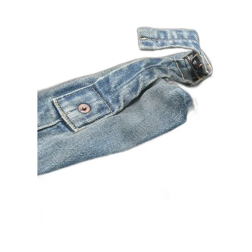 No.22 Washed Wide Denim Pants