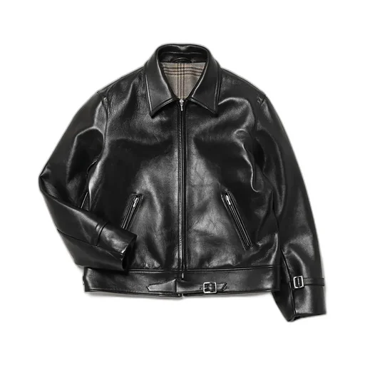 Leather French Riders Jacket