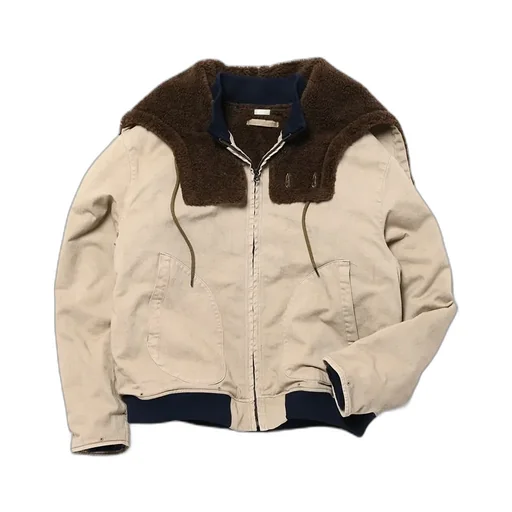 Vintage Ww2 Us Navy Deck Hooded Jacket