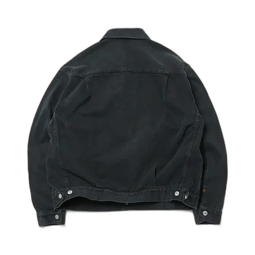 2Nd Type Black Denim Jacket