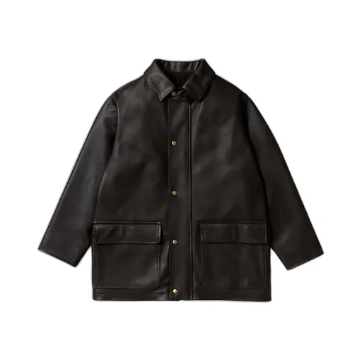 Leather Hunting Coat