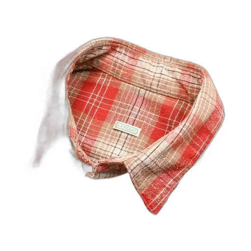 Vintage Cotton Silk Nep Twill Check Shirt