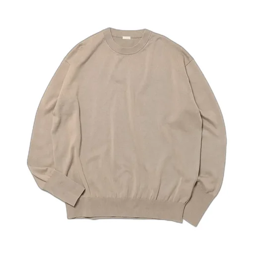 Cotton Knit L/S T-Shirt