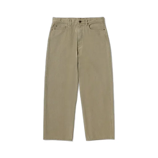 Washed Silk Cotton Pique Pants