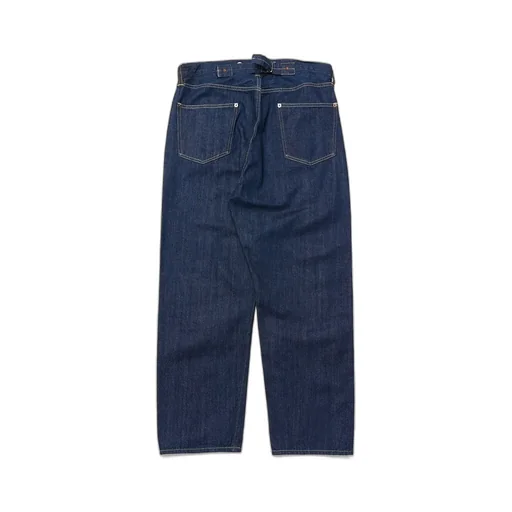 No.22 Washed Wide Denim Pants