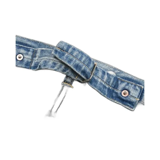 No.22 Washed Wide Denim Pants