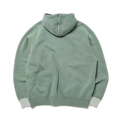 Vintage Sailor Hood Half Zip Sweatshirt