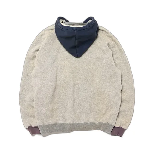 Vintage Attached Hood Sweat Parka