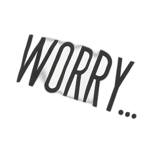 Unlikely Authentic Graphic Tee Worry...