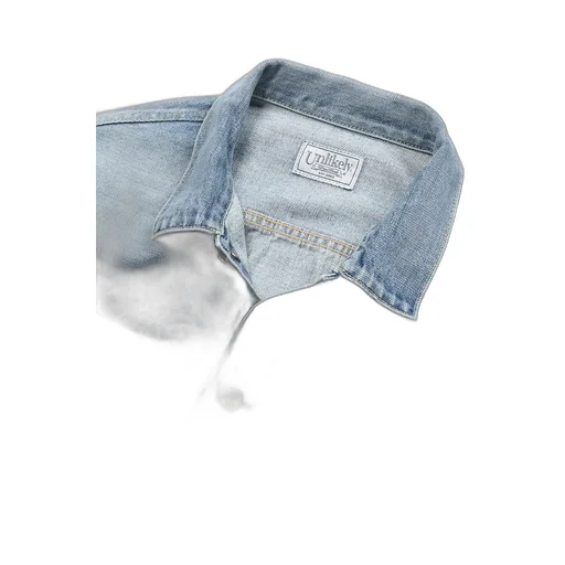 Unlikely Time Travel Trucker Jacket 1977Wash