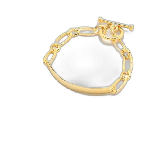 I.D Oval Mutual Link Bracelet 6Mm