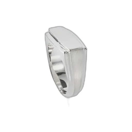 Center Weight Ring With Hair Line