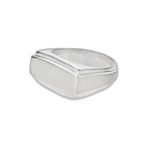 Center Weight Ring With Hair Line