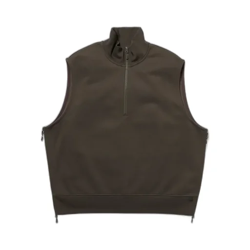 Tech Sweat Zip Vest Pullover