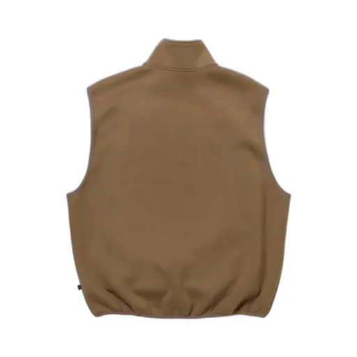 Tech Scuba Knit Stand Collar Vest