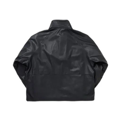 Tech Synthetic Skin Windbreaker Jacket