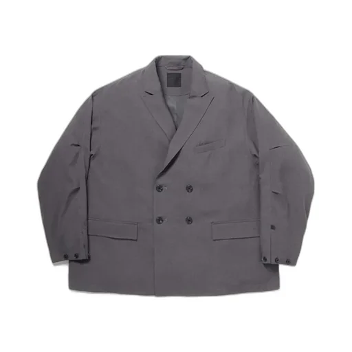 Tech Double-Breasted Jacket