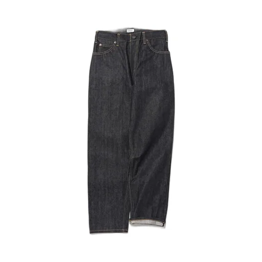 Wide Tapered 5 Pocket Pants - Reactive Dyeing