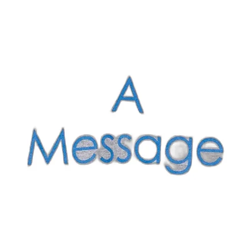 A Message - Bath