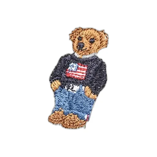 Polo Bear Crew Rib Socks