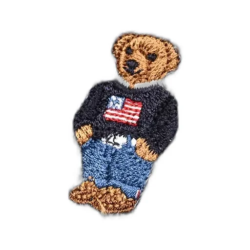 Polo Bear Crew Rib Socks