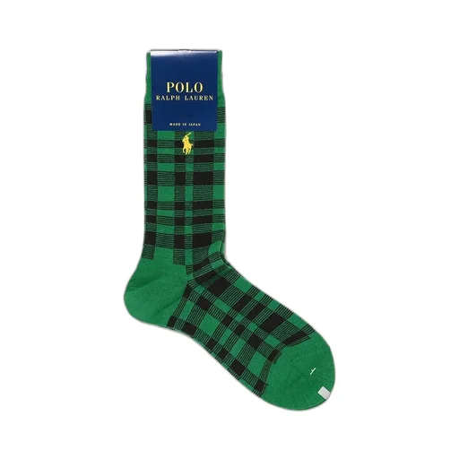 Holiday Plaid Crew Socks