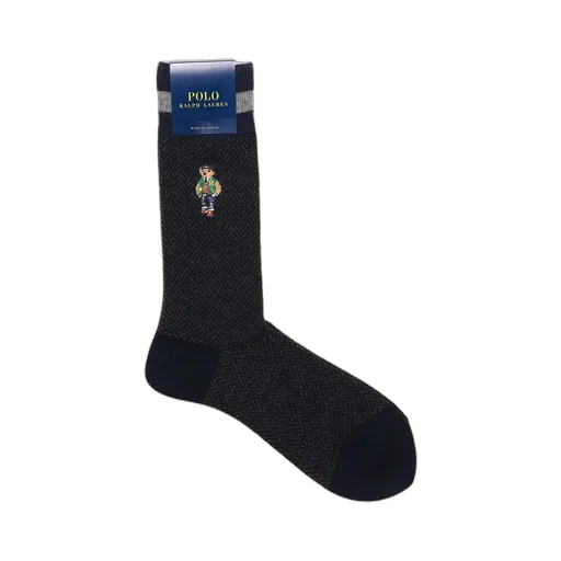 Lamb Wool Polo Bear Socks