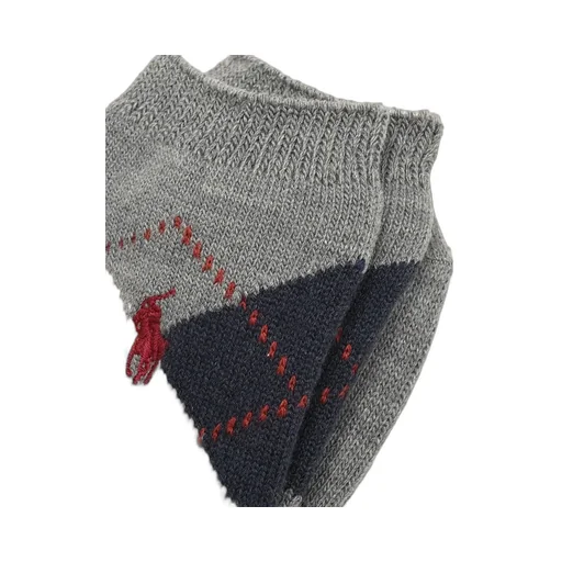 Wool Blend Classic Argyle Crew Socks