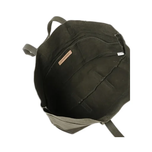 Washed Canvas 6Pockets Tote