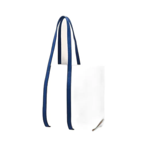 Washed Canvas 6Pockets Tote - 2Tone