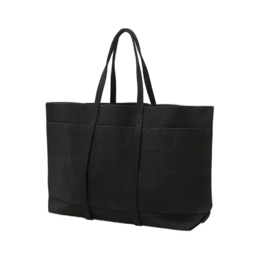 Washed Canvas 6Pockets Tote