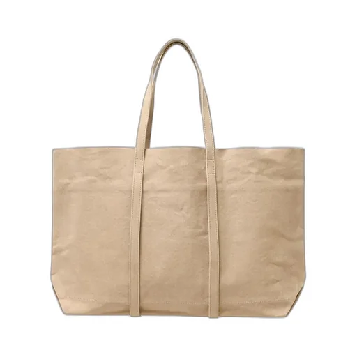 Washed Canvas 6Pockets Tote