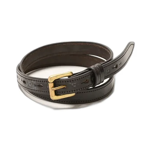 Bridle Leather Number Belt