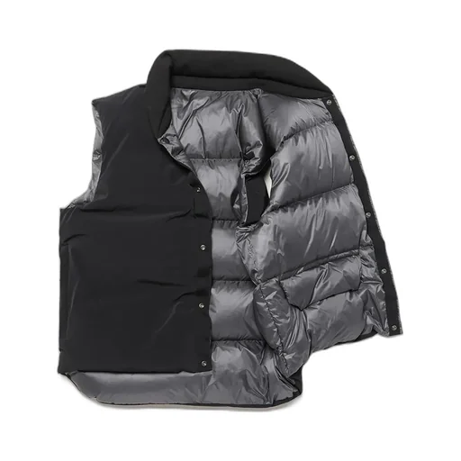 Nylon Stretch Reversible Down Vest