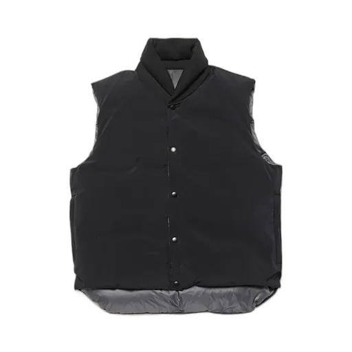 Nylon Stretch Reversible Down Vest