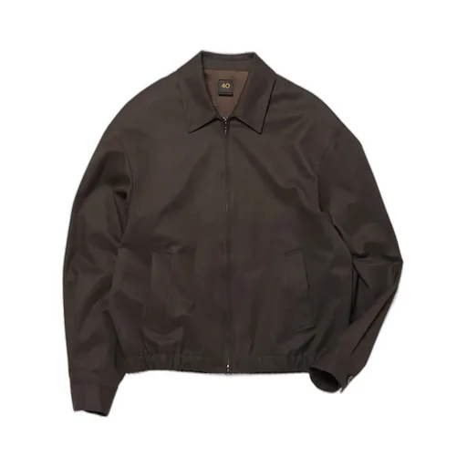 Finx Cotton Gaberdine Blouson Jacket