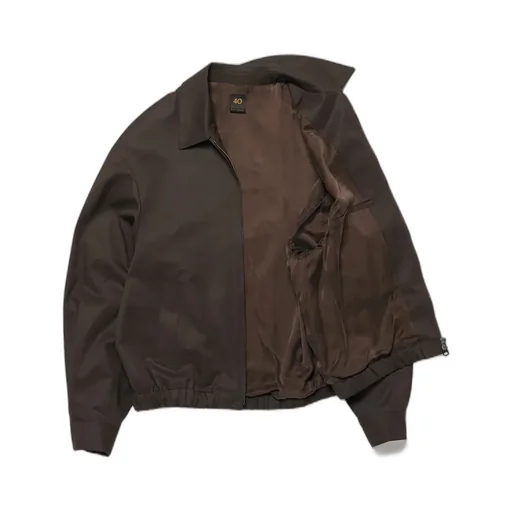 Finx Cotton Gaberdine Blouson Jacket