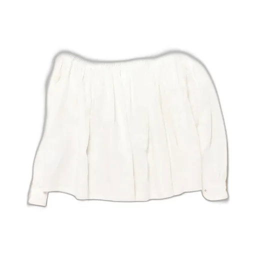 60/1 Linen Cambric Tucked Blouse