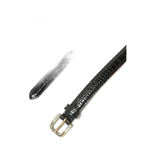Press Croco Dress Belt