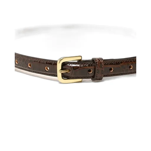 Press Croco Dress Belt