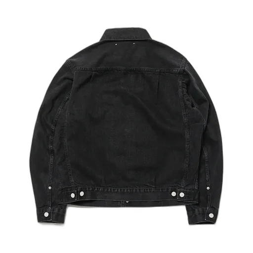 Selvage Black Denim Jacket Type2