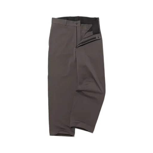 Salt Shrinking Jersey Loose Tapered Trousers